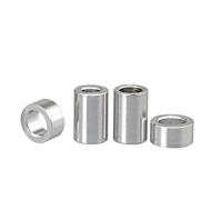 M10 M12 Stainless Steel Unthreaded Bushing Washer Round Hollow Standoff Spacer Gasket Sleeve Length 1 2 3 4 5 6 8 10 12 16 20mm(10.2x14x5mm (10pcs))