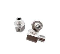 M10 Male To Female M4 5 6 8 12 16 20 BSP NPT 1/8" 1/4" 3/8" 1/2" High Pressure Hex Reducer Bushing 304 Stainless Adapter Fitting(M10x1.25 Male,M10X1.5 FEMALE_MALE TO FEMALE)