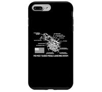 M10 Mod 7 Guided Missile Launching System Diagram Case for iPhone 7 Plus/8 Plus