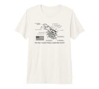M10 Mod 7 Guided Missile Launching System Diagram Premium T-Shirt