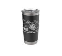 M10 Mod 7 Guided Missile Launching System Diagram Stainless Steel Insulated Tumbler