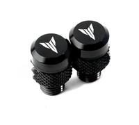 M10 Mototcycle Accessories Moto CNC Mirror Hole Plug Caps Cover Screw Bolts Compatible with Yamaha MT 07 09 03 10 125 MT07 MT03 MT09 MT10(Black-mt)