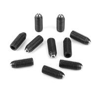 M10 Screw Thread Hex Socket Ball Spring Plungers Set for Mechanical Devices (M10*25(10PCS))