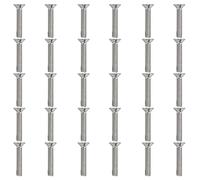 M10 Socket Screws, 10mm A2 Stainless Steel Countersunk Hex Bolts, High Tensile Strength and, Professional Fasteners for Industry Machinery, Furniture Asse (M10*55)