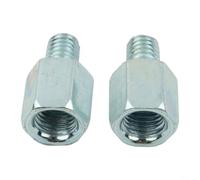 M10 Socket to M8 Thread Adapter 1.25 mm Pitch for M10 | Chrome-plated for surface, perfect fit, standard 1.25 mm pitch, for robust construction