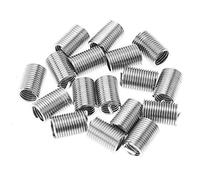 M10 Stainless Steel SS304 Coiled Helical Thread Insert Connection Strength Enhancement for High Insurance Products and Frequent Maintenance 50pcs (M10*1.5 * 2D)