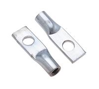 M10 Suspension Eyelet Bolt 2 pcs by Keple - Female Hanging Nut Bolt, Corrosion Resistant Lifting Eye Bolt Anchor, Stainless Steel Eye Bolt, Steel Screw Eyes for Garden, Heavy Duty Fixings Hooks
