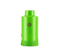 M10 Thread Vacuum Brazed Diamond Core Drill Bit for Dry Drilling Granite Marble Stone Hole Opener 20|60mm Green(30mm)
