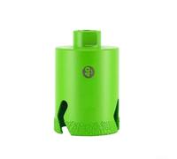 M10 Thread Vacuum Brazed Diamond Core Drill Bit for Dry Drilling Granite Marble Stone Hole Opener 20|60mm Green(40mm)