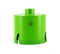 M10 Thread Vacuum Brazed Diamond Core Drill Bit for Dry Drilling Granite Marble Stone Hole Opener 20|60mm Green(60mm)