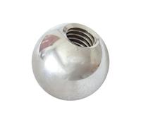 M10 Threaded 304 Stainless Steel Ball Beads 15mm-60mm Half Hole(60mmx1pcs)