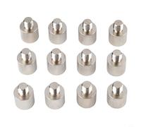 M10 to 3/8 Antenna Adapter for JPC Connector for Kenwood Radios, CB Antenna Thread Converter, Mobile Radio Signal Coupler, Ham Radio Mounting Hardware(12pcs)
