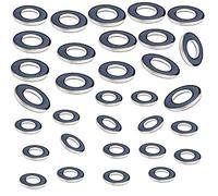 M10 Washer x 16 M12 Washer x 16 A2 Stainless Steel Form A Thick Flat Washers (32 Pack)