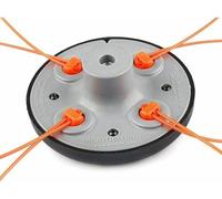 M10 X 1.25 String Trimmer Head Brush Cutter - Compatible with 2.0mm to 2.4mm Line, 4-Stroke & 2-Stroke Engines