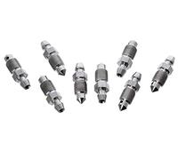 M10 X 1 34mm Stainless Steel Brake Bleed Screws Nipples (8)