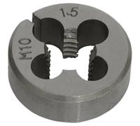 M10 x 1.5mm Metric Split Die - Quality Steel - Bar / Bolt Threading Bit & Case