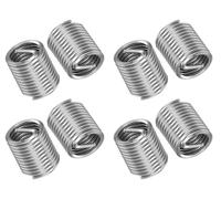 M10 x 1.5mm x 2D Helicoil Type Screw, 304 Stainless Steel Wire Thread Inserts, Helical Coiled Wire Threaded Sleeve, 50Pcs