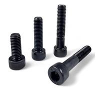 M10 X 40mm Allen Socket Head Cap Screws/Bolts - 10mm Diameter Fully Threaded Steel Long Hex Socket High Tensile Bolt (Pack Of 20)