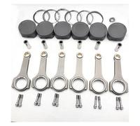 M104 Forged Piston And H-beam Forged Connecting Rods Kit Compatible For MERCEDES BENZ M104 3.2L 90.05mm 143mm(90.05mm 145mm)