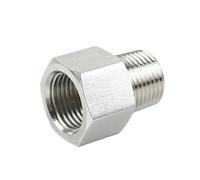 M10x1.25 M10x1.5 Female to M6 M8 M10 M12 M14 1/8" 1/4" 3/8" 1/2" Male Stainless Steel Pipe Fitting Adapter(M10X1.5 to M6X1_Inside to Outside)