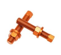 M10x50 CNC Chain Adjuster Bolt For EXC EXCF SX SXF XC XCF XCW TPI Six Days 125 150 200 250 300 350 400 450 500 530 2007-2023(Oranje)