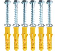 M10x50mm Heavy Duty Masonry Brick Wall Fixing plug