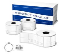 M110 Thermal Labels- 3 Rolls Jewerly Labels Compatible with M110/M100/M220/M250 Label Printer, Jewerly Labels for Necklace, Ring, Earring Displays, 1.18"*0.98"+1.77"(30×25mm+45mm), 100 Labels/Roll