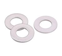 M12 (30 pcs) Stainless Steel Flat Washers, 304 Stainless Steel 18/8 Plain Washers, Narrow Type, DIN125A