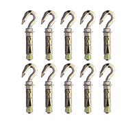 M12 Hook Bolt Shield Anchor - 10 Pack