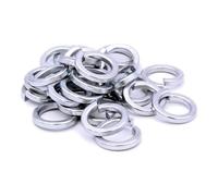 M12 Square Section Spring Locking Washers Stainless Steel A2 304 Din 7980 Pack Of 20