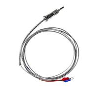 M12 Thread Temperature Sensor PT100 Type K J Compression Spring Thermocouple 1m 2m 3meter 4m 5m for Temperature Controller(K Type 3m)