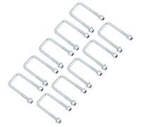M12 U-Bolt N-Bolt 55mm x 130mm 10 Pack High Tensile for Boat Trailers