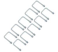 M12 U-Bolt N-Bolt 72mm x 110mm 10 Pack High Tensile for Boat Trailers