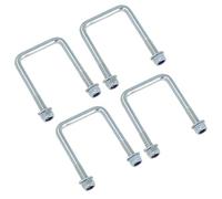 M12 U-Bolt N-Bolt 72mm x 110mm 4 Pack High Tensile for Boat Trailers
