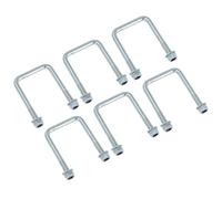 M12 U-Bolt N-Bolt 72mm x 110mm 6 Pack High Tensile for Boat Trailers