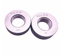 M12 x 1.25 Thread Ring Gauge 6g (go/no-go)