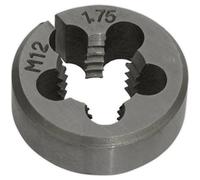M12 X 1.75mm Metric Split Die - Premium Steel Threading Tool With Storage Case