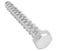 M12 x 100mm Concrete/Masonry Screw Anchor Bolt (Pack Of 10)