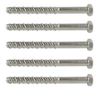 M12 x 150mm Concrete/Masonry Screw Anchor Bolt (Pack of 10)