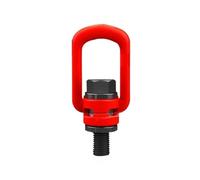 M12 x 18mm Side-Pull Rotating Ring, Swivel Rotating Lifting Point Eye Bolt Ring, 1T Capacity, 360° Rotatable, 1pc
