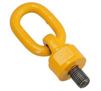 M12 x 18mm Swivel Rotating Lifting Point Eye Bolt with Ring 0.5t Capacity 1pc