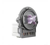 M120-2 Washing Machine Drain Pump Motor 120V 45W | 120Vac 60Hz 45W power, efficient water removal, fits standard washers, grey finish, 8x8x8cm size