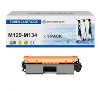M129-M134 Compatible Toner Cartridge Work For HP LaserJet Pro MFP M129-M132 Ultra MFP M133-M134 Pro M132a 132fw 132nw 132fn Printers,Black-1 PACK