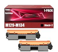M129-M134 Toner Cartridges Compatible For HP LaserJet Pro MFP M129-M132 Ultra MFP M133-M134 Pro M132a 132fw 132nw 132fn Printers Replacement High Yield Refill,Black-2 PACK