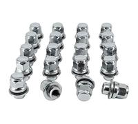 M12x1.25 Lug Nuts, Wheel Accessories Parts Set of 20pcs Chrome 12x1.25 Lug Nuts Replacement for Infiniti EX35 EX37 FX35 FX37 Nissan Maximas Pathfinders Aftermarket Wheel Chrome Closed End Lug Nuts
