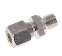 M12x1.5 Male x 8L Stainless steel Straight Compression Fitting 315 Bar DIN 2353