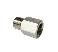 M12x1 Female to 1/8" BSPP Male 304 Stainless Steel High Pressure Pipe Fitting Adapter Connector
