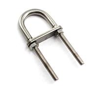 M12x150 U Bolt 304 Stainless steel Tie Down U Bolt (Pack of 1)