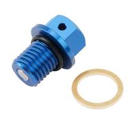 M12xP1 5 Magnetic Oil Drain Plug Compatible With 400 250 250R 250SL 600R 650R 1000 Z250SL Z800 Z1000 KLX 125 150S 110 Motorcycle Engine(Blue)