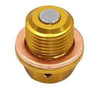 M14 / 14mm Magnetic Oil Drain Plug Bolt Oil Sump Plug For Suzuki AN250 AN400 AN650 Burgman SkyWave UH125 UH150 UH200 TU250 TS250(Gold)